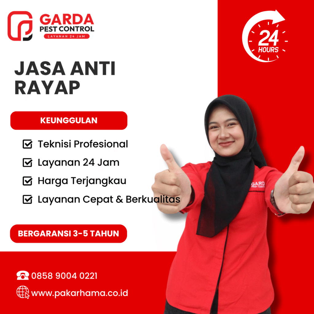 Jasa Basmi Rayap di Tangerang Sistem Baiting Tanpa Bor Lantai