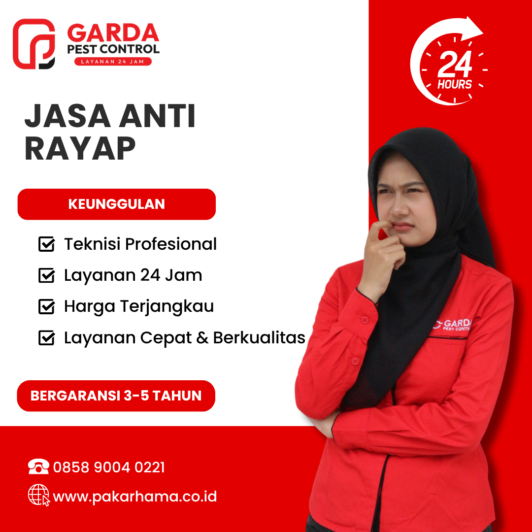 Anti Rayap Terdekat Berkualitas di Tangerang Metode Lengkap