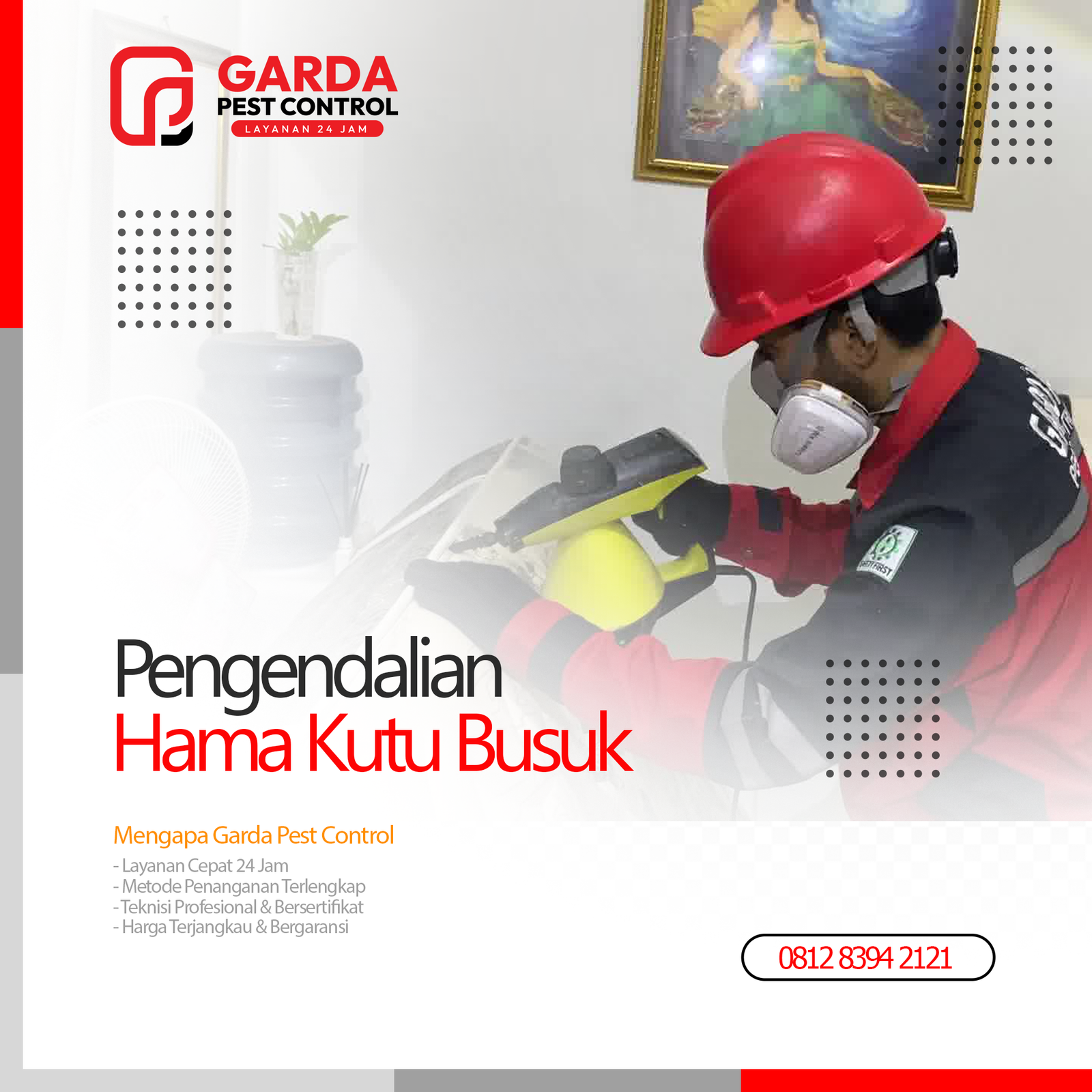 Pembasmi Kutu Kasur Terdekat Tangerang: Penanganan Tuntas untuk Kenyamanan Anda