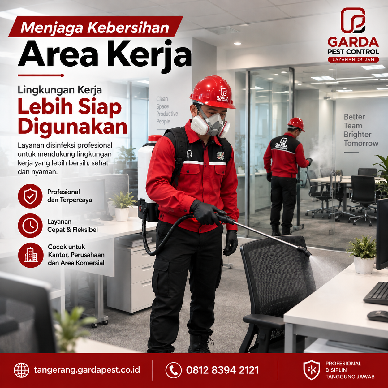 Cegah Penyakit Pasca Banjir! Jasa Disinfektan Tangerang Siap 24 Jam
