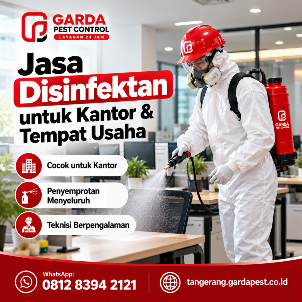 Biaya Jasa Fogging Disinfektan Tangerang Termurah 