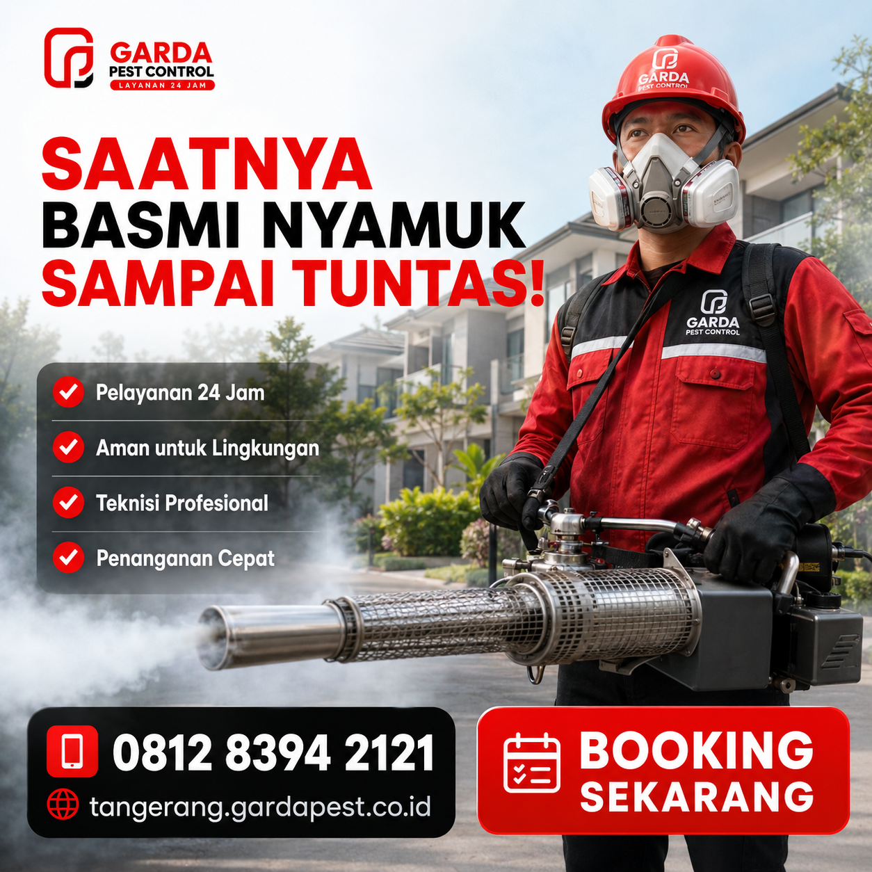 Jasa Fogging Nyamuk Terdekat Tangerang: Solusi Tepat Basmi Nyamuk di Lingkungan Anda