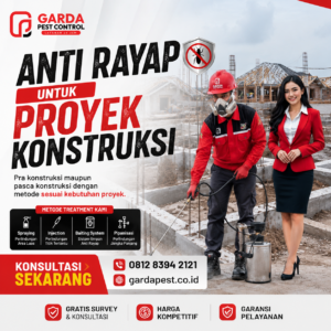 Biaya Jasa Anti Rayap Per M2 Tangerang
