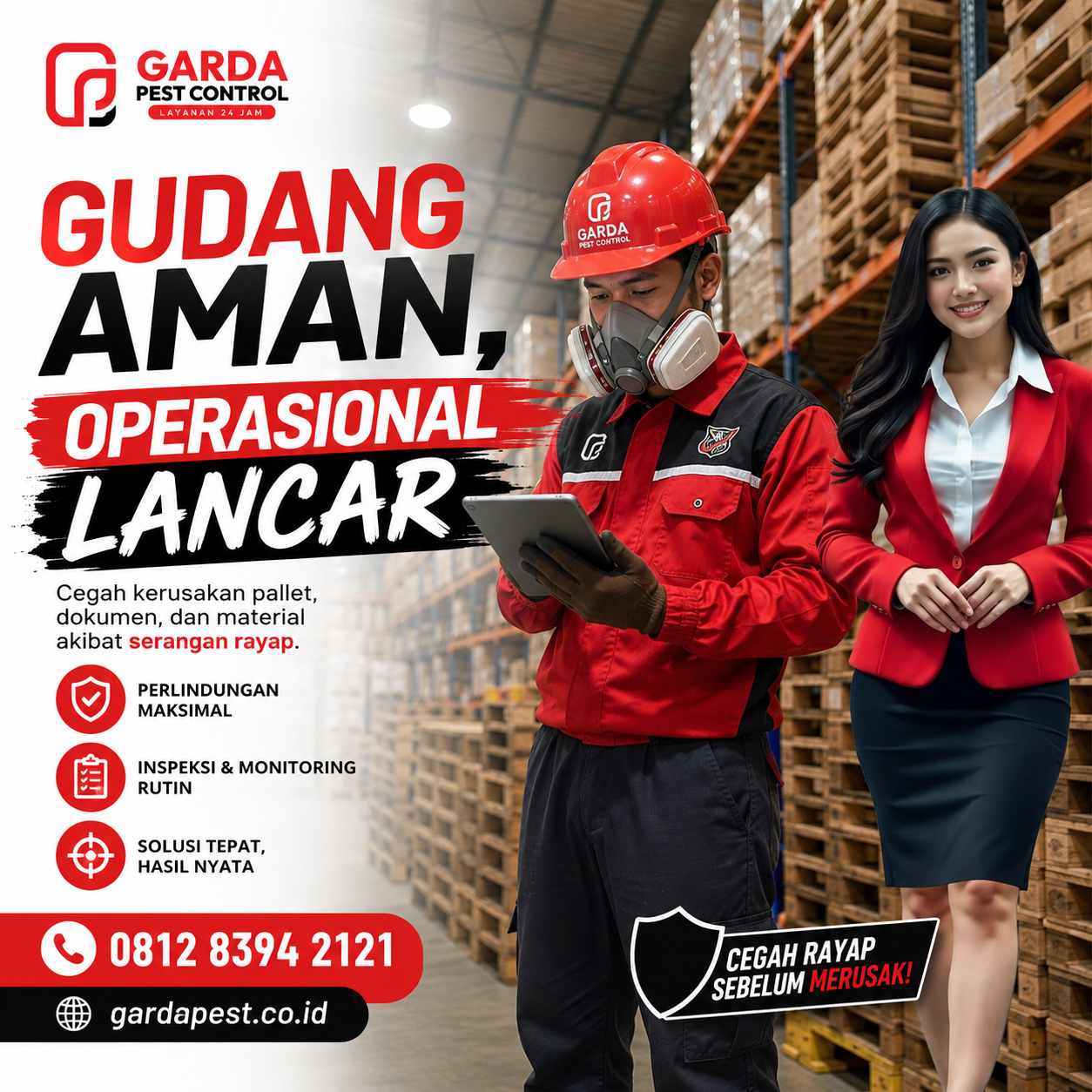 Jasa Pembasmi Rayap Cepat Tanggap Tangerang