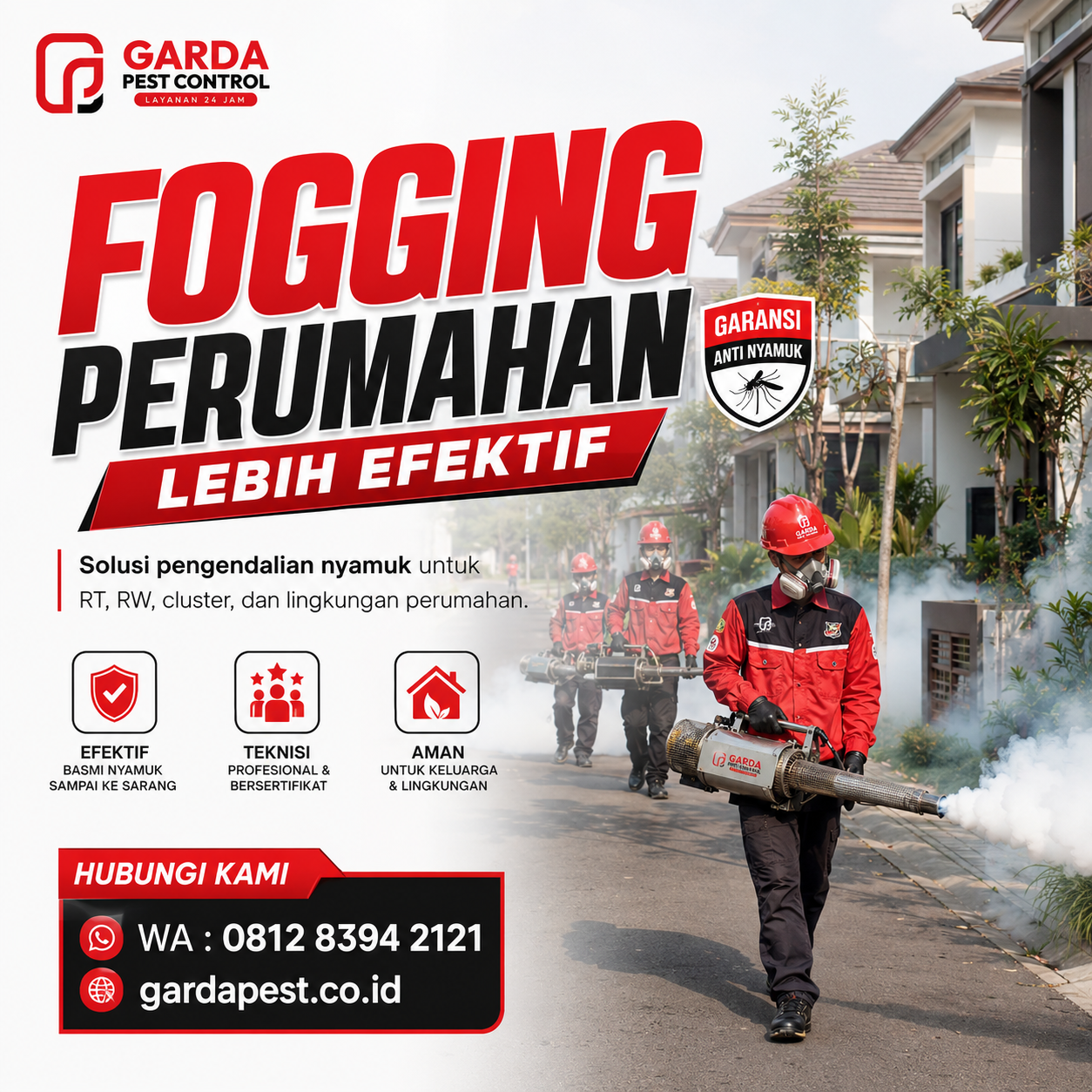 Jasa Fogging Nyamuk BSD: Solusi Efektif dari Garda Pest Control Tangerang