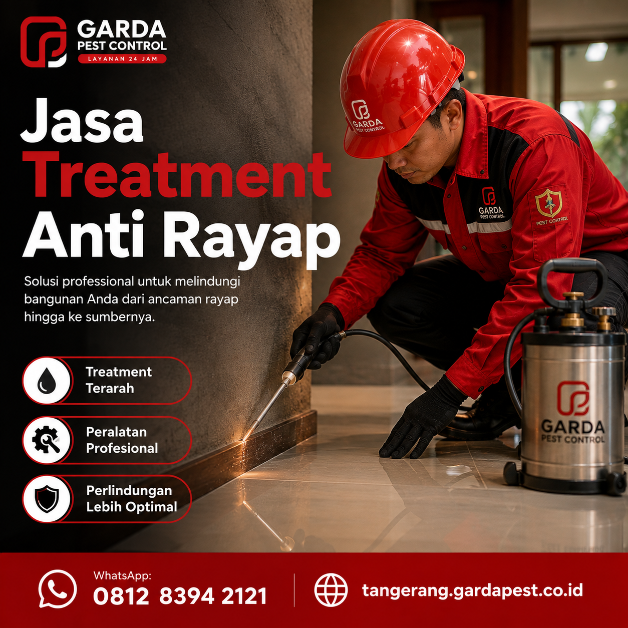 Jasa Pengendalian Rayap untuk Bangunan Komersial dan Gudang Tangerang: Panduan Perlindungan Aset Bisnis