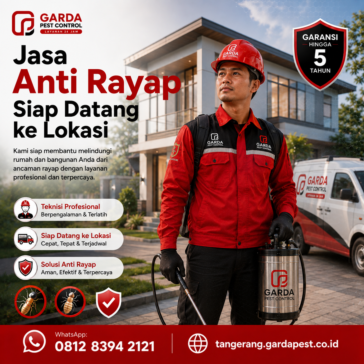 Jasa Anti Rayap Rumah Tangerang: Solusi Tuntas Lindungi Bangunan