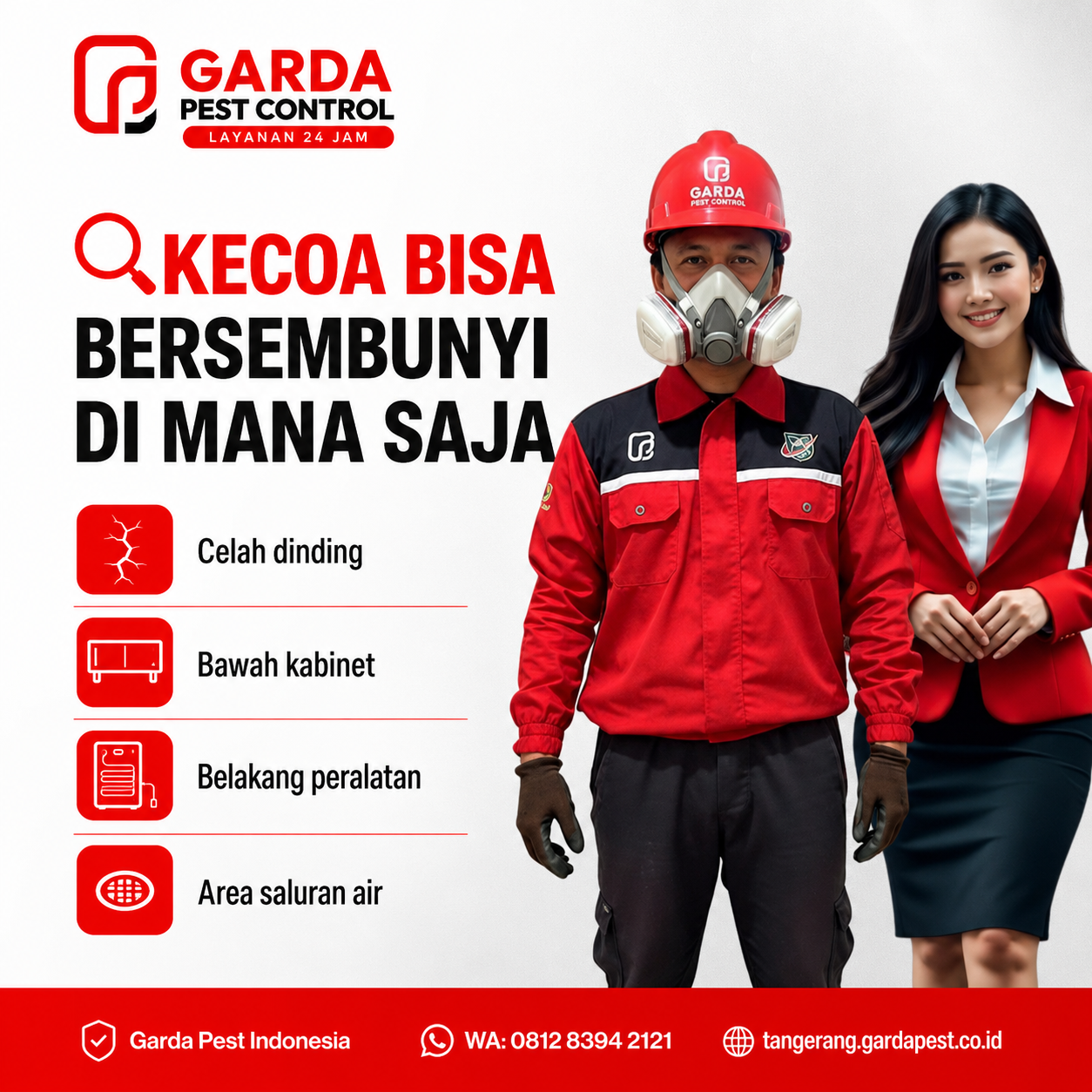 Biaya Jasa Pembasmi Kecoa di Tangerang: Panduan Tarif dan Layanan