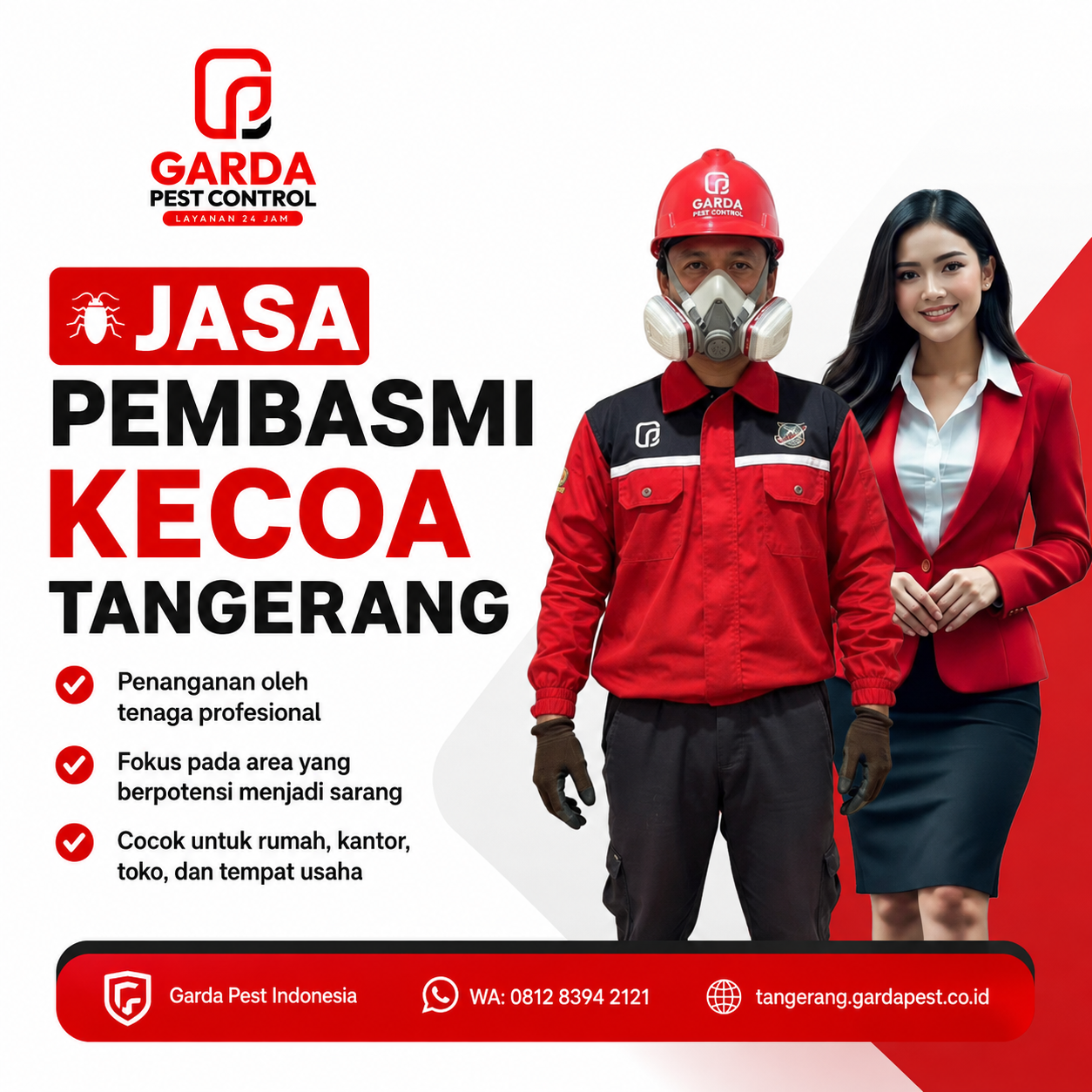 Jasa Pembasmi Kecoa Tangerang Aman & Profesional - Gambar 5