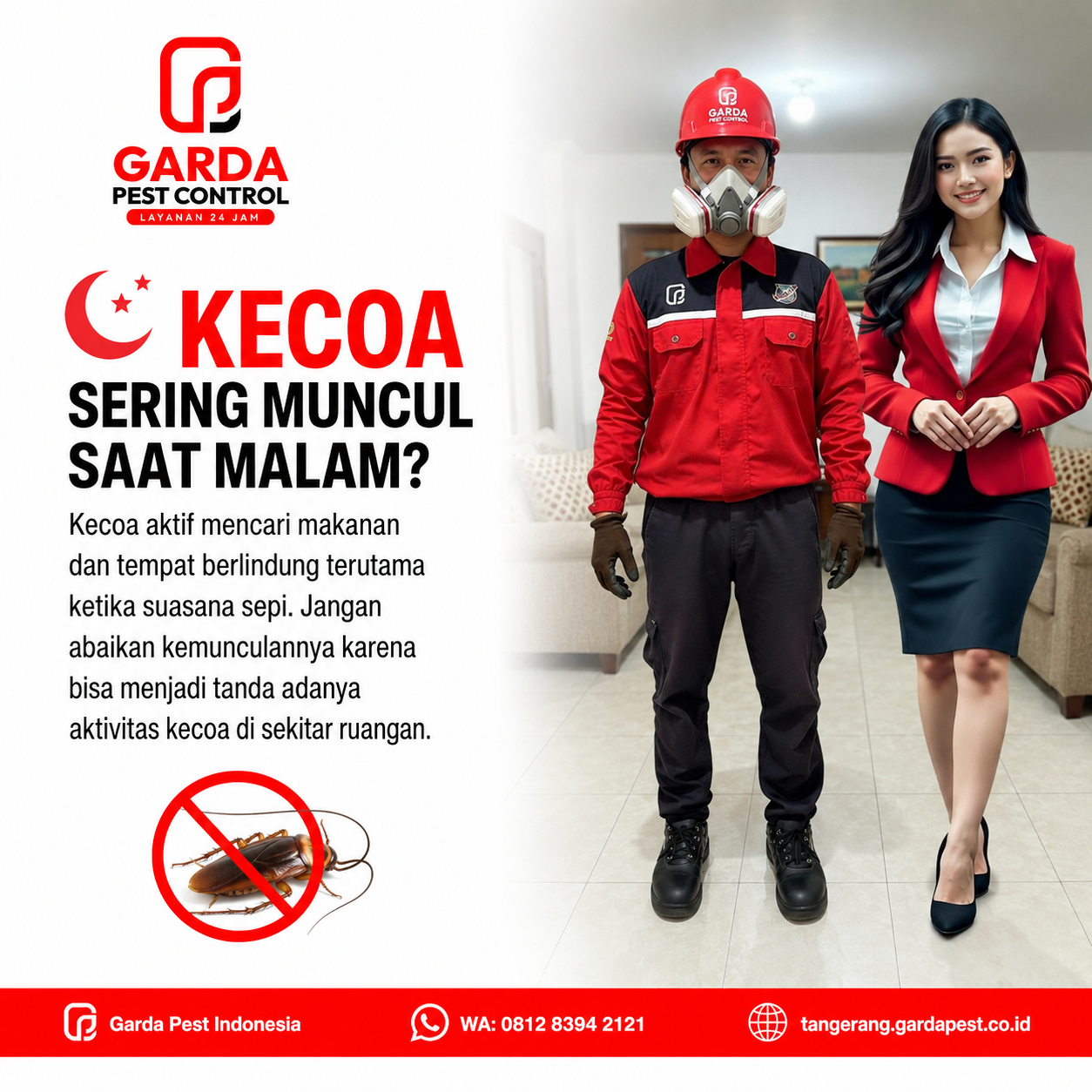 Jasa Pembasmi Kecoa Tangerang Aman & Profesional - Gambar 6
