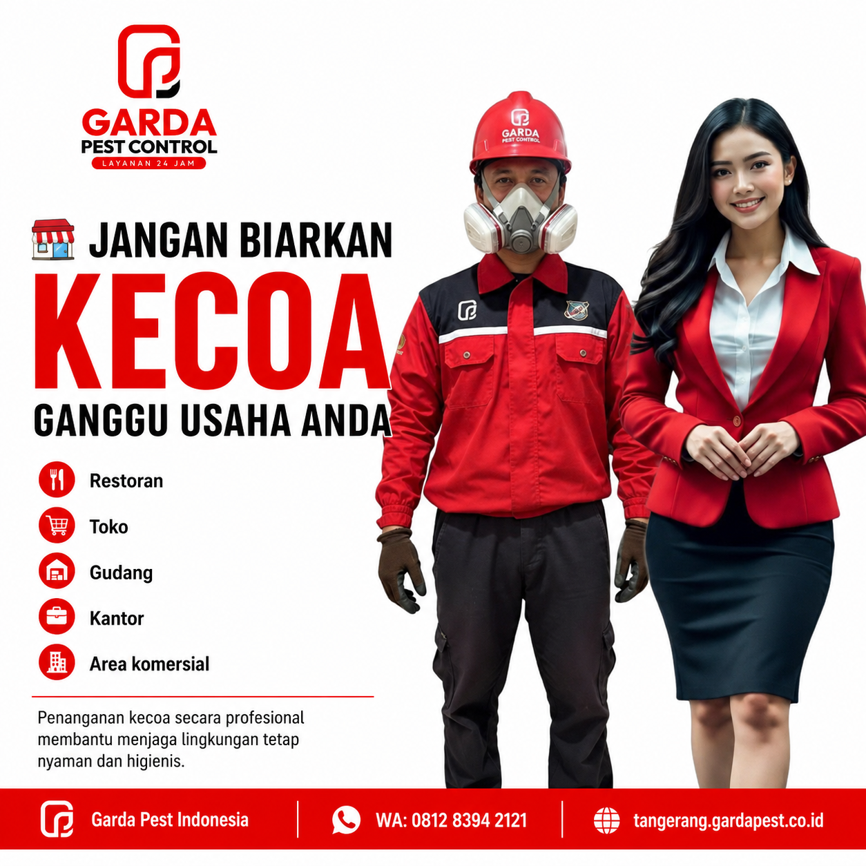 Jasa Pembasmi Kecoa Tangerang Aman & Profesional - Gambar 7