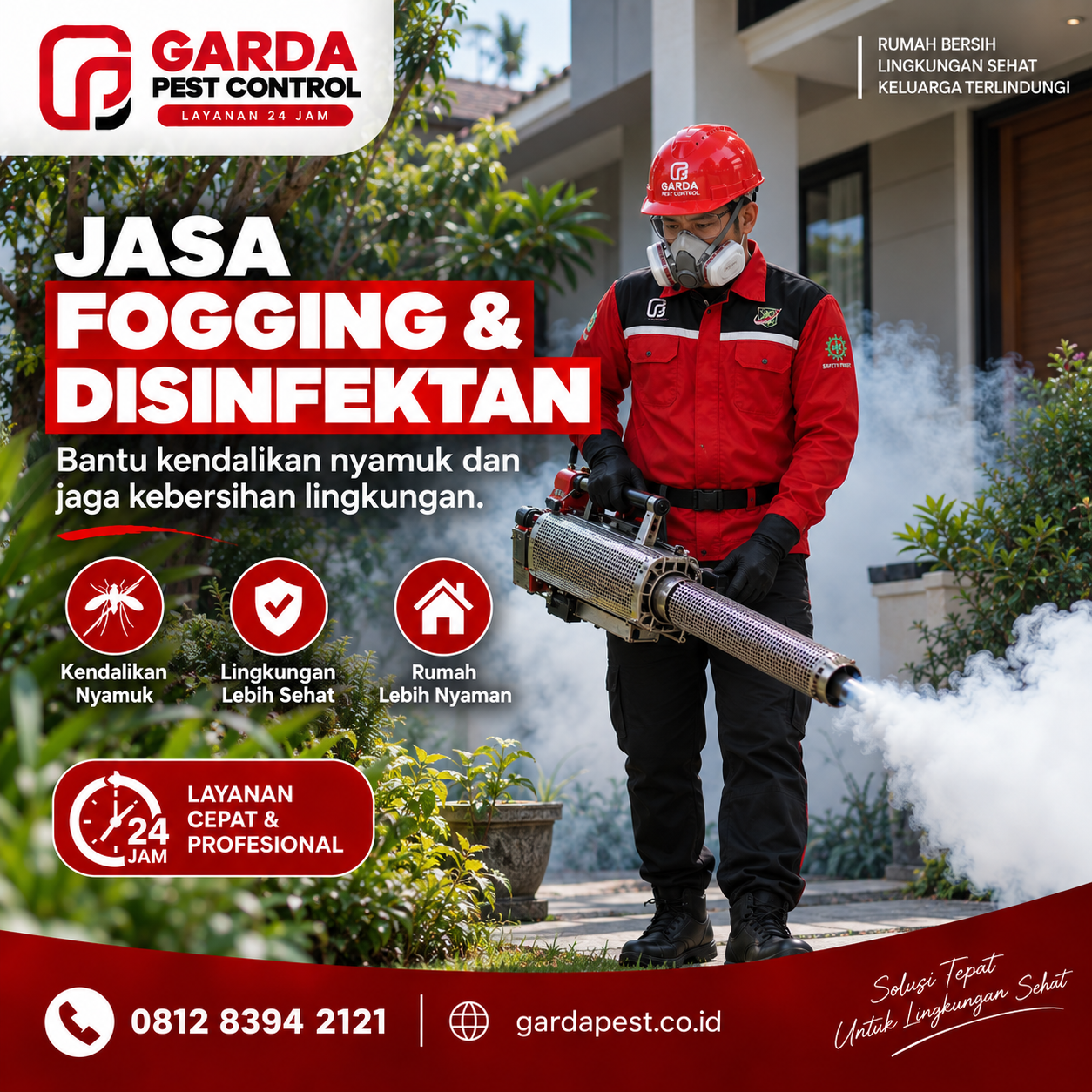 Layanan Fogging Virus & Bakteri Tangerang - Respon Cepat Pasca Banjir
