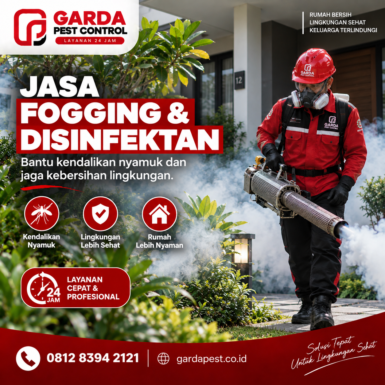 Layanan Fogging Virus & Bakteri Tangerang - Respon Cepat Pasca Banjir